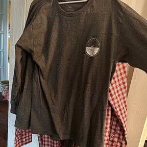 O'Neill Dark Gray Long Sleeve Surfing Tee